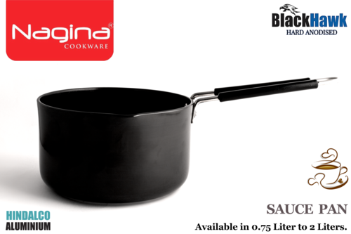 Hard Anodized Aluminium Saucepan - Material: Metal