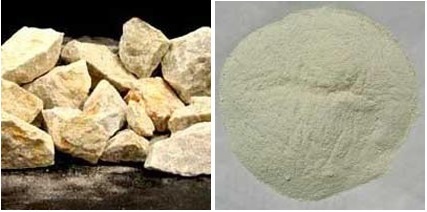 पाइरोफिलाइट लंप्स