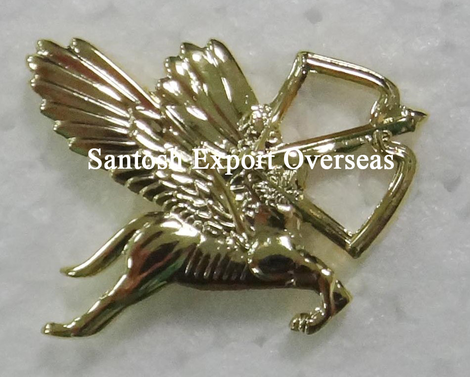 Chest Badge - High Quality Brass Metal, 20-45 Mm Size, Printed And Enamel Filled | Custom Logo Design, Magnetic Or Pin Attachment, Premium Plating