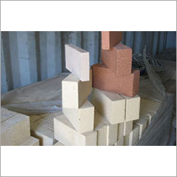 High Alumina Fire Bricks - Alumina Material, Rectangular Shape, Yellow/Brown/Red Color, 1200°C to 1400°C Temperature Resistance, 3 to 4 KG Weight | Durable, Fire Resistant, Versatile for Fireplaces and High Rise Applications