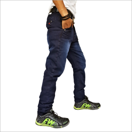 Dark Blue Cotton Lycra Denim