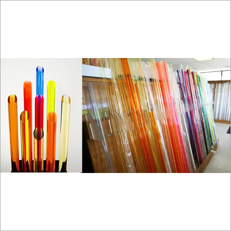 फ्लोरोसेंट ऐक्रेलिक रॉड का साइज़: 5-12 इंच