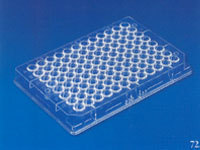 Immunology Plates - Optical Clear Polystyrene, 96U & Flat Bottom Wells with Alpha-Numeric Index, Non-Toxic & Multi-Channel Pipette Compatible