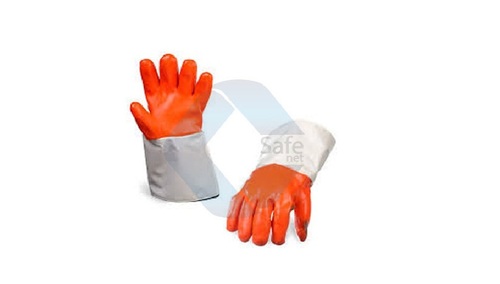 Freezer Hand Gloves - Seamless Acrylic Lining, PVC Coating | Cold Resistant, Flexible Fit, Ideal for Freezing Temperatures to -20°C