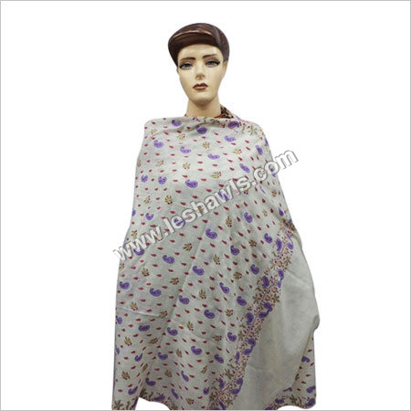 पश्मिना नीडल वर्क शॉल्स