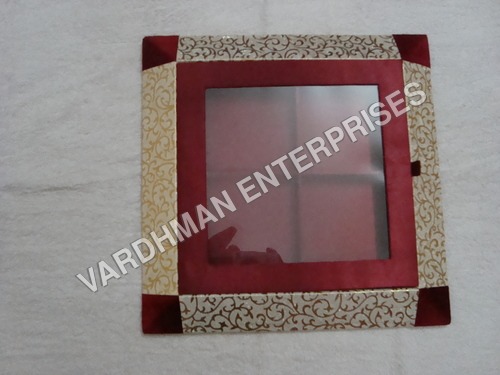 ग्लॉसी लैमिनेशन 4 पार्टिशन बॉक्स