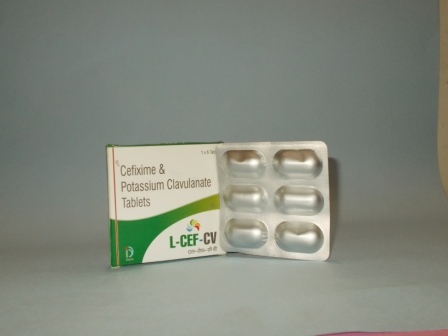 सेफिक्सिम 200 मिग्रा + क्लाव्यूलैनिक एसिड 125 मिग्रा
