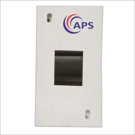 MCB Electrical Distribution Box - Galvanized Iron, Various Sizes, White Color | Easy Installation, Rust Free, Impact Resistant