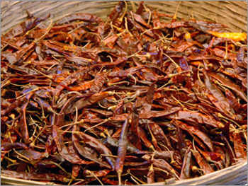 सूखी लाल मिर्च