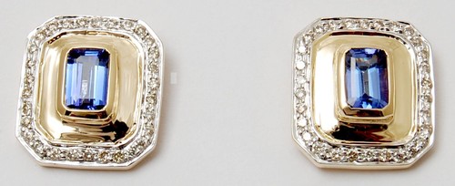 Ladies Semi Precious Gemstone 14K Gold Earring Design Gender: Women'S