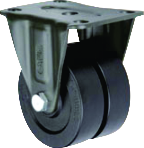 Medium Duty Caster Wheel - Nylon Material, 40mm Diameter, 60 kg Load Capacity | Rust Proof, Low Installation Height, Deformation Free
