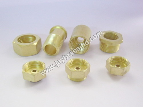 Brass Lpg Fittings - Color: Golden