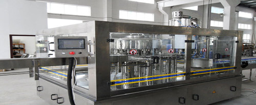 MINERAL WATER RINSING FILLING CAPPING MACHINE के लिए मशीन