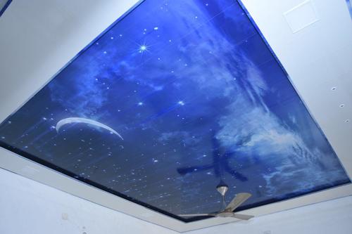 PVC False Ceiling Panel - 6.5 mm Thickness, Waterproof & Fire Retardant | Designer Air Plenum Solution, Maintenance-Free & Customizable Colors
