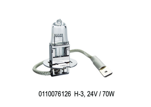 H-3, 24V  70W  For Use In: For Automobile