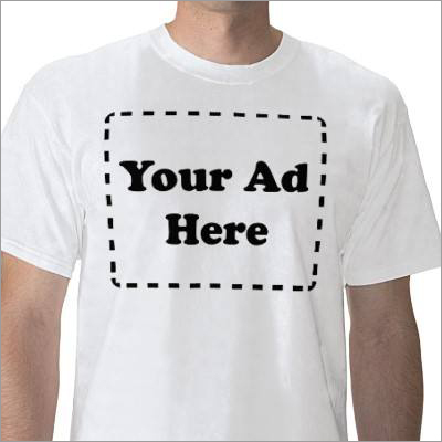 टी-शर्ट विज्ञापन