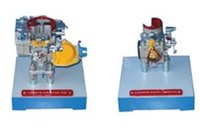 मल्टीकलर ऑटोमोबाइल पार्ट्स - वास्तविक कट सेक्शन