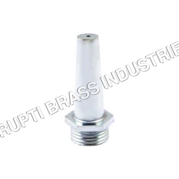 Long Brass Nipple - Stainless Steel, Male Connection, Round Shape | Polished Surface Treatment, Versatile Nipple Design