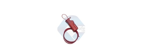 Multipurpose Cable Lockout - Metallic & ABS Coating, 2 Meter Length with Six Lock Holes & Chemical Resistance