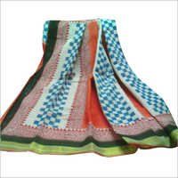 Printed Cotton Ladies Sarees