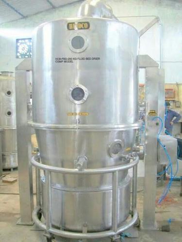 फ्लुइड बेड ड्रायर 5 किलो से 500 किलो क्षमता।