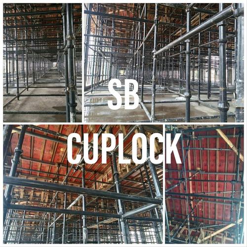 Cuplock Scaffolding System - Hot-Dip Galvanized Steel, Various Dimensions | High Load Capacity, Corrosion Resistance, Quick Assembly