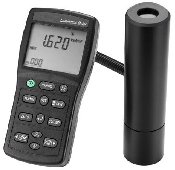 Black Luminance Meter Hand Held