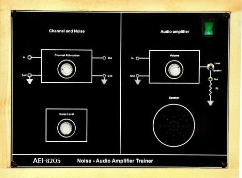 मेटल नॉइज़ एंड ऑडियो एम्पलीफायर ट्रेनर- Aei-8205