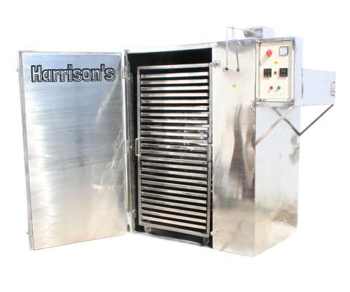 Hot Air Oven Cum Tray Dryer - Color: Silver