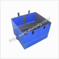 ब्लू पीपी नालीदार बक्से