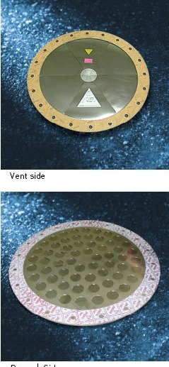 Low Pressure Composite Flat Type Rupture Disc