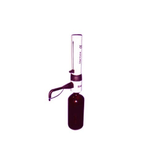 Bottle Top Dispenser - Plastic, 50-100 Weight | Manual Operation for Laboratory Use