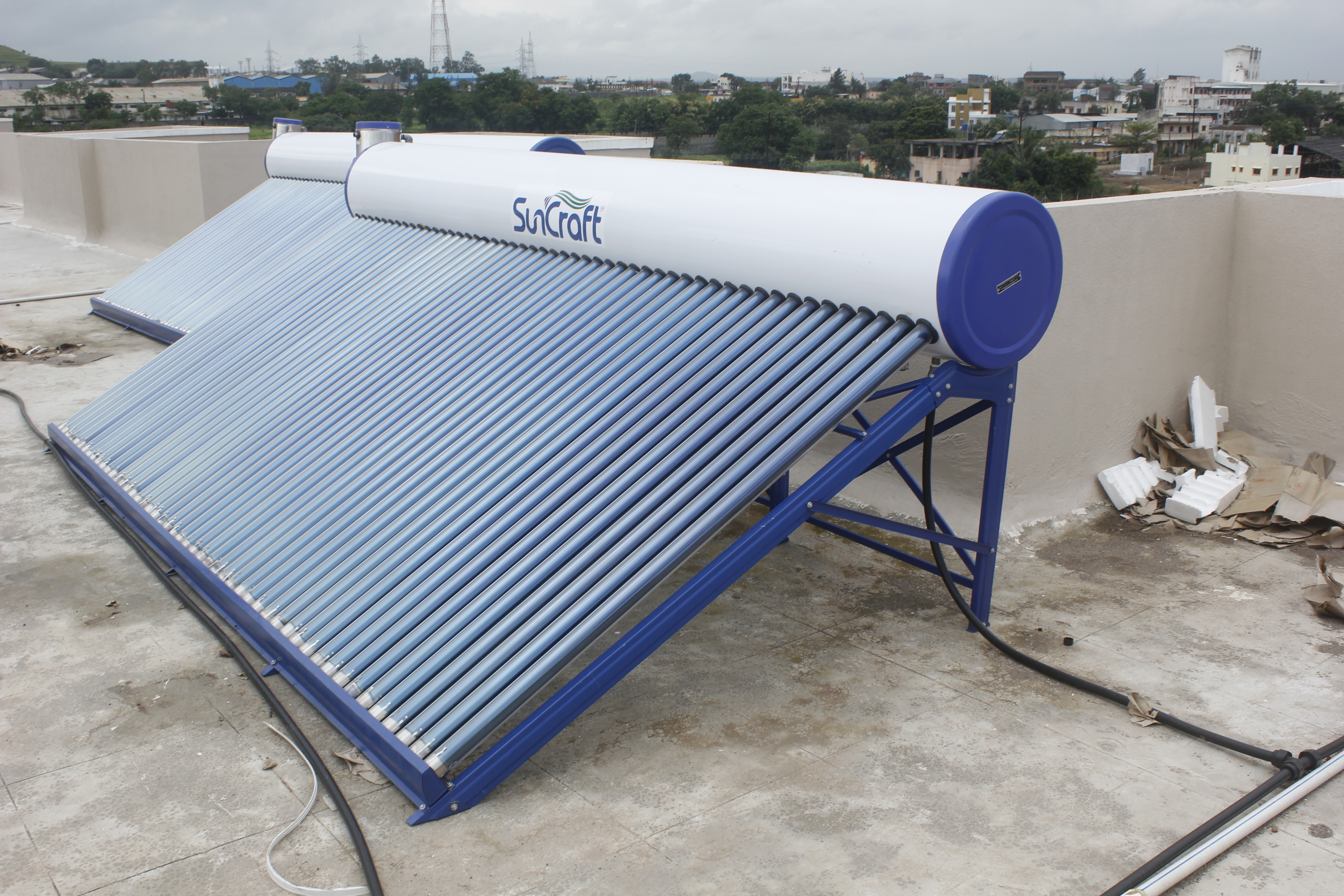Installation Of Solar Water Heater