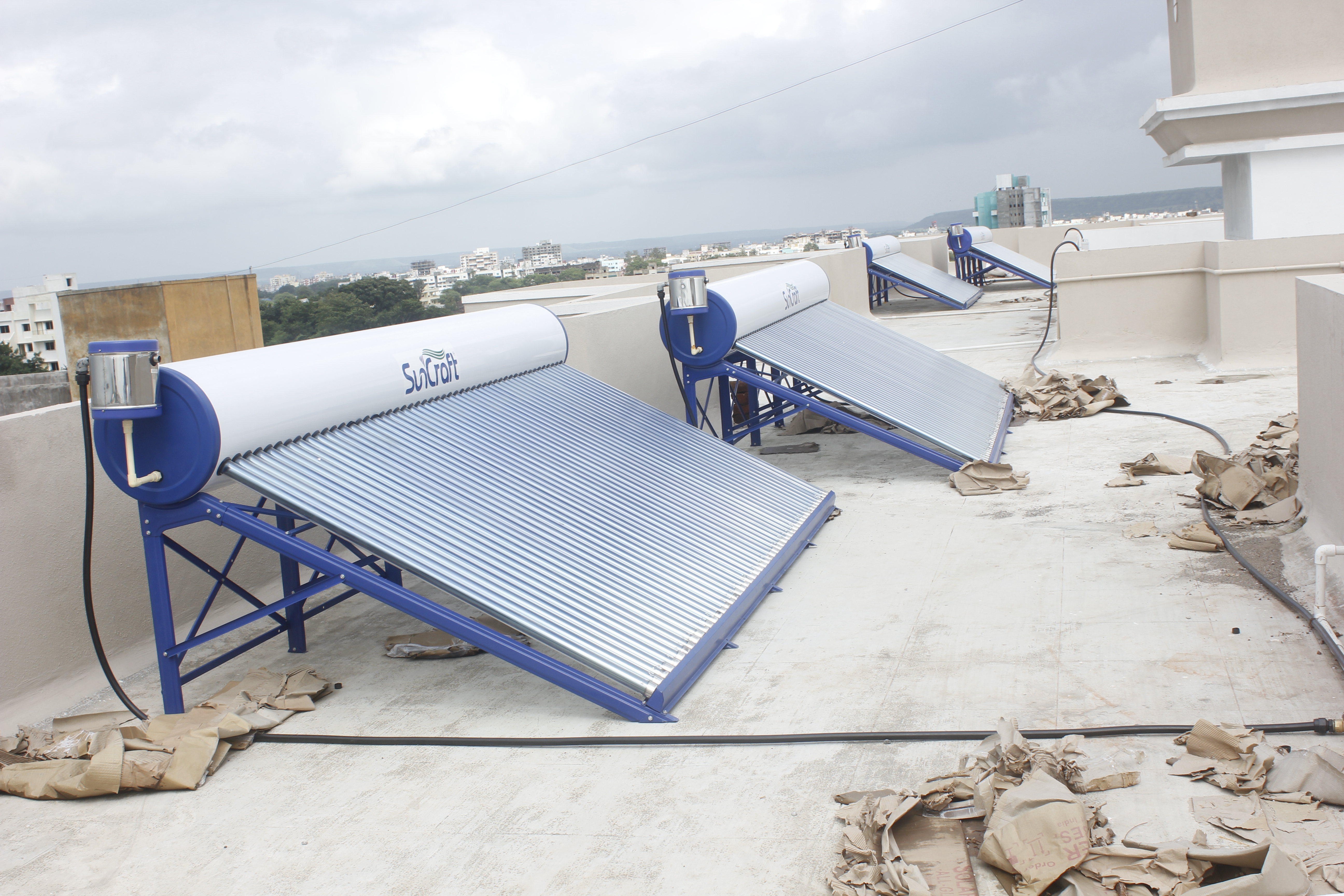 Installation Of Solar Water Heater