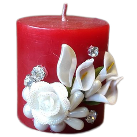 शहद वाली स्तम्भ मोमबत्तियां