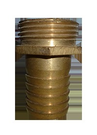 Brass Fittings - 1/4 Inch Male Connection | Golden, 1 Year Warranty, 396 Grams For Water Applications