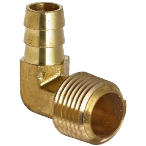Brass Nipple Fitting - 1/4 Inch Round Male Connector | Gold Finish, Water Suitable, 396 Grams, 1 Year Warranty