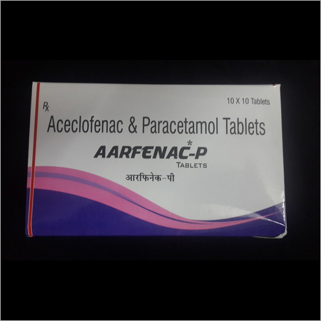 Aceclofenac &Paracetamol Tablets