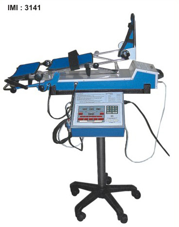 Varun Knee Cpm - Aluminum Sheet, Light Weight | Programmable Rom From 00 To 110â°, Treatment Time Up To 99 Min, 30 Stored Protocols, Handheld Patient Safety Interrupt Switch