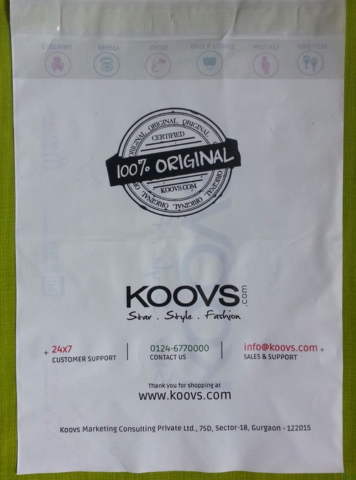 Transparent Printed Packaging Envelope