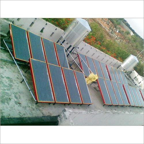 Commercial Solar Water Heater - Copper Steel, 100-500L Capacity, Flat Plate Collector | High Efficiency, Fast Heating, Low Maintenance, Durable Design