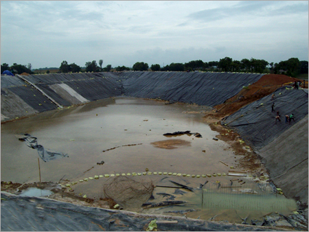 Hdpe ज्योमेम्ब्रेन फिल्म