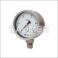 Bourdon Type Pressure Gauge