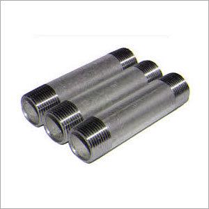 Stainless Steel Pipe Nipples - Various Dimensions, Polished Finish | NPT Thread, 150 PSI Pressure Rating, 200°F Temperature Rating, ASTM A312 Standards