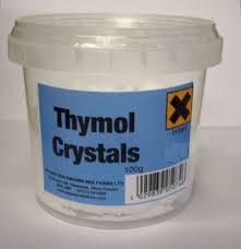 Thymol Density: Low