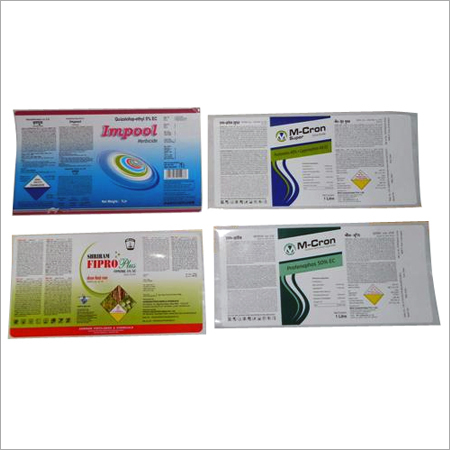 Pre Gum Printed Paper Laminated  Label