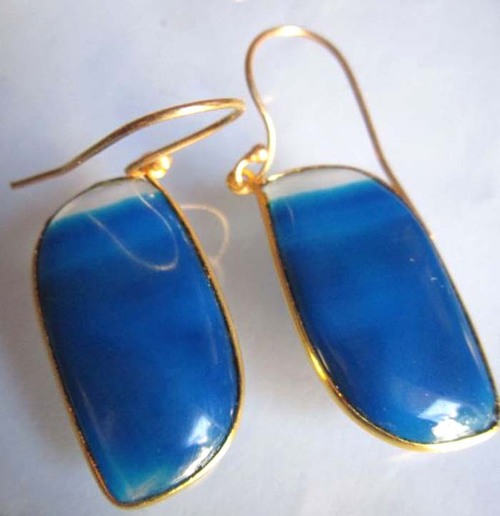 नीला प्राकृतिक चेलेडोनी पर्पल पीयर शेप पहनने के लिए तैयार 29.80 सेंट