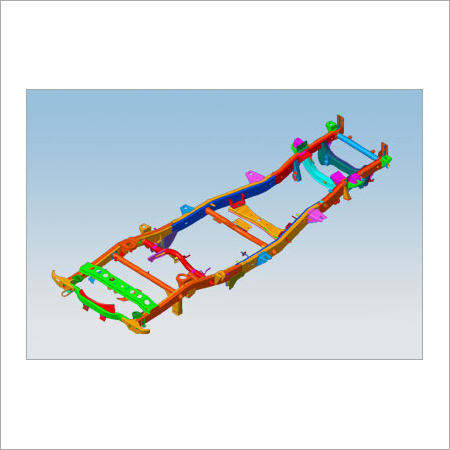 MUV के लिए Lader Type C-in-C Frame Assembly