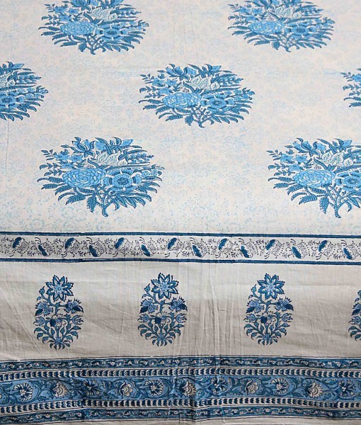 Light In Weight Cotton Hand Block Printed Bed Sheet