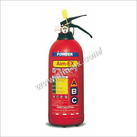 Fire Extinguisher - Powder Type | Sturdy Design, Corrosion-Resistant Finish, Effective Against Inflammable Liquids like Oil and Petrol